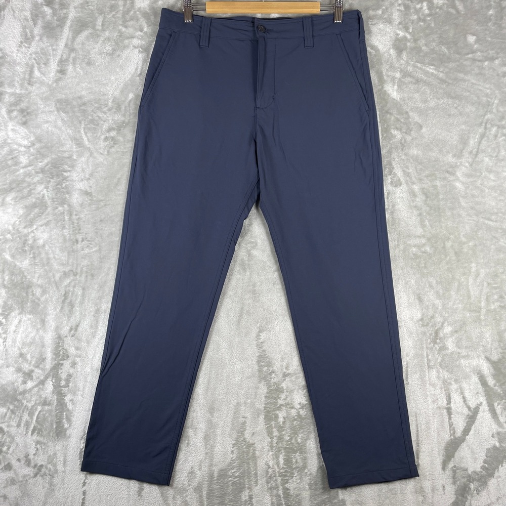 American Giant Roughneck Pant Mens 32x30 Navy Blue Chino Trousers